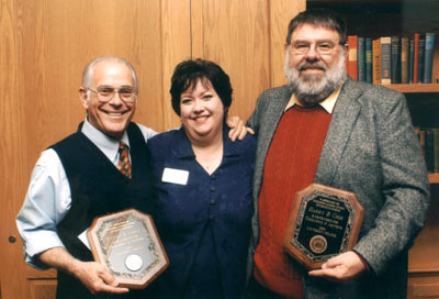 Kathy Davis with Mike Carlie and Harry Cook