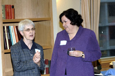Kathy Davis with Susan Hom