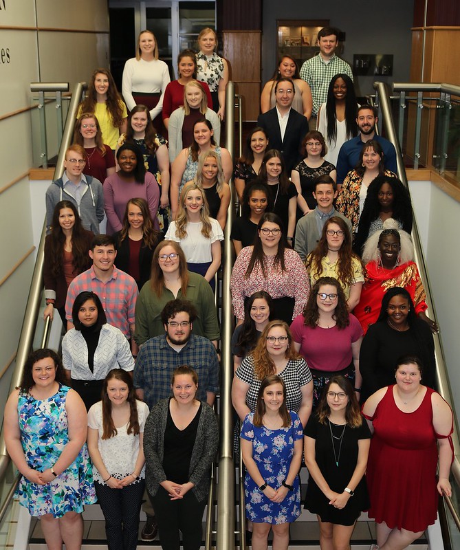 2019 Student Employee of the Year Nominees Group Photo