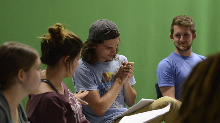 Student group reading script.