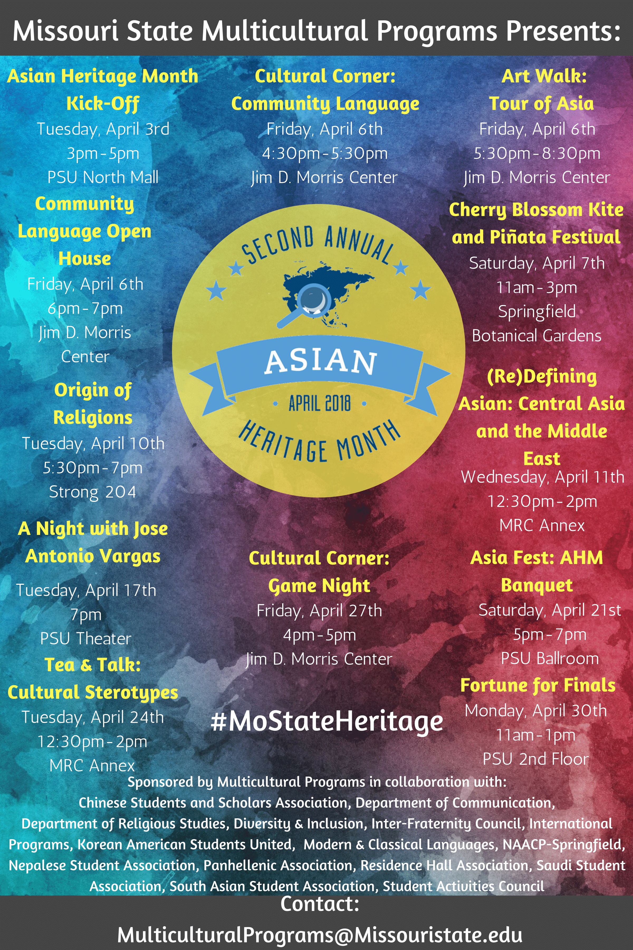 Asian Heritage Month 2018