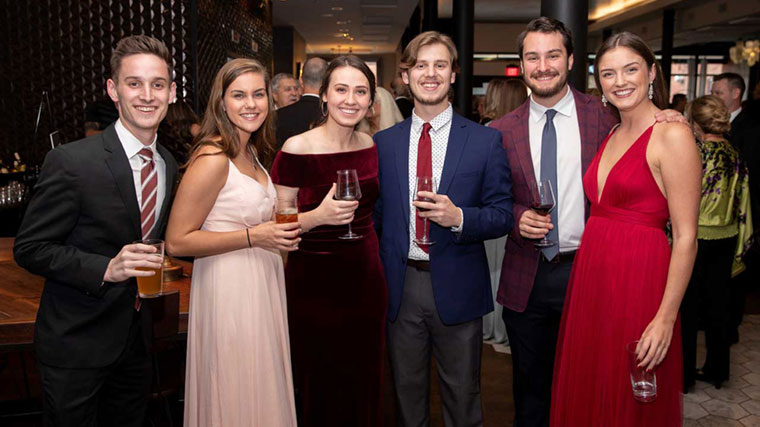 Group pictured at MSU Choral Gala 2019