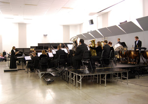 Wind Ensemble concert in Wehr Band Hall