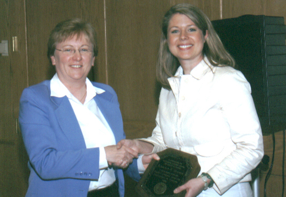 Dr. Cynthia Pemberton with  Kimberly Stagner