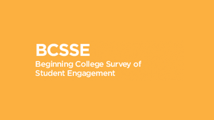 BCSSE Beginning College Survey of Student Engagement