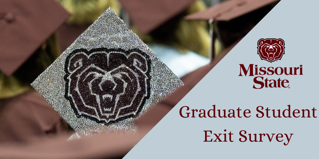 Banner that reads Graduate Student Exit Survey