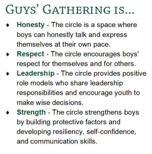 Guys' Gathering Description
