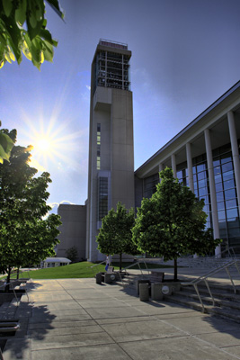 The Jane A. Meyer Carillon on the campus of Missouri State University