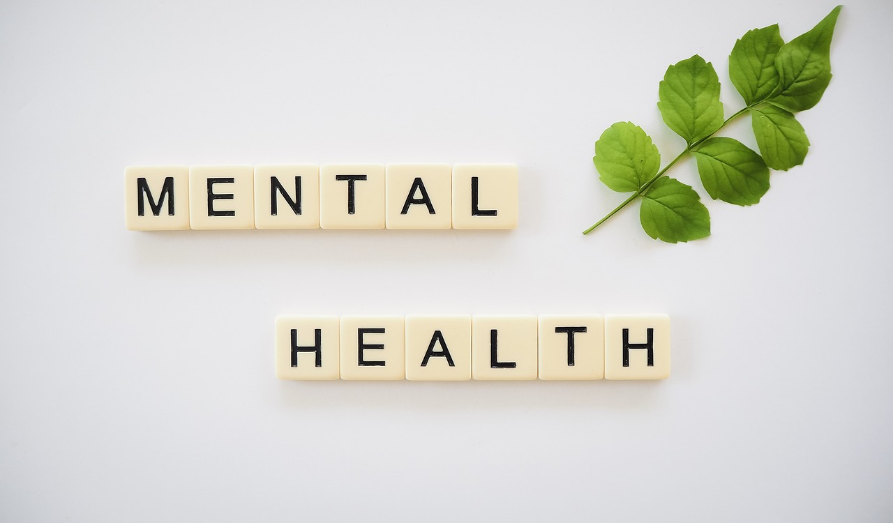 tiles spelling 'mental health