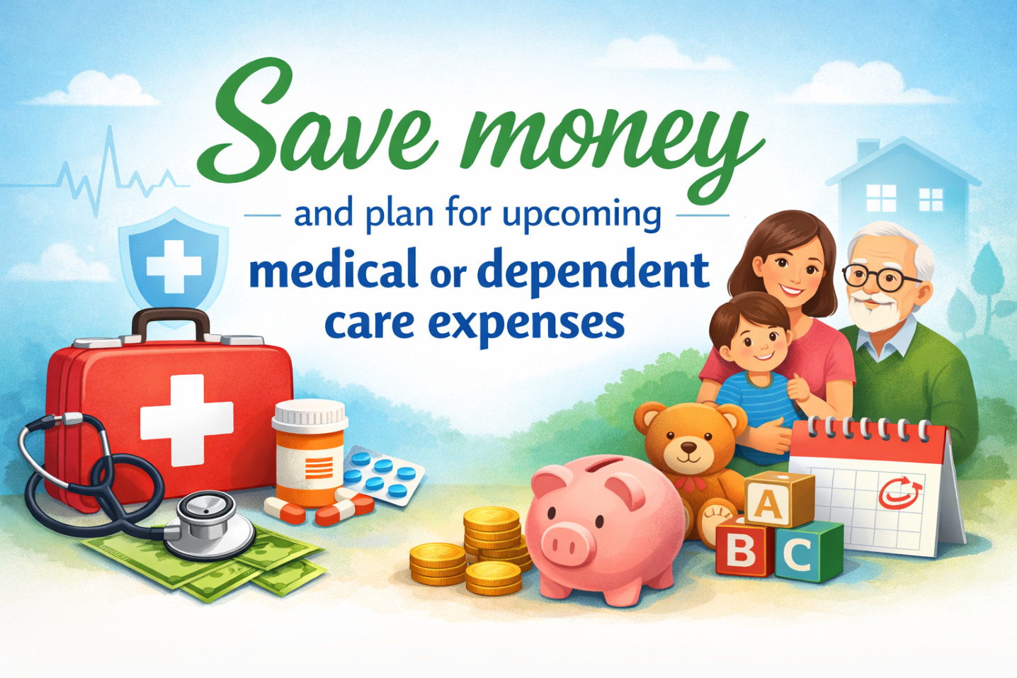 Save Money and plan for upcoming medical or dependent care expenses