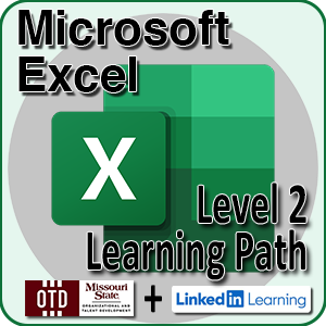 Microsoft Excel Level 2 Learning Path Logo