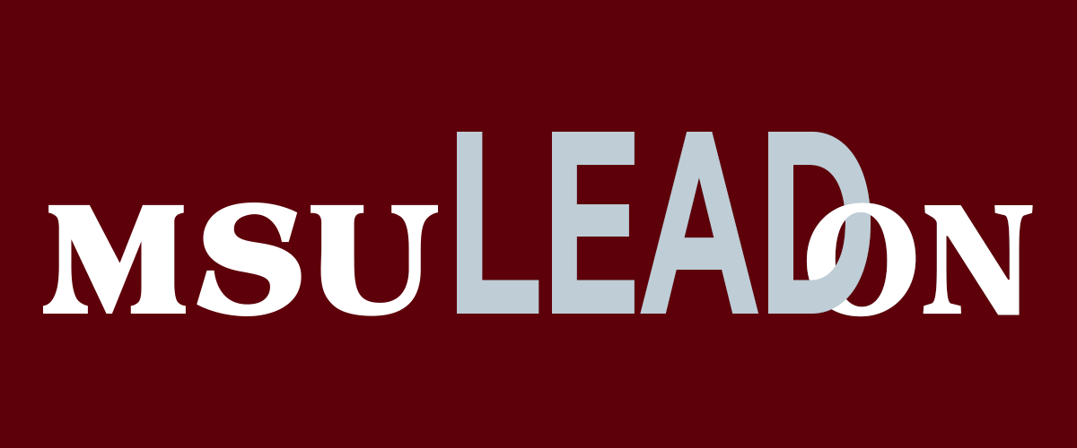 MSU LEAD ON logo