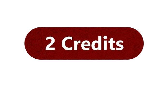 Two credits written in a cylindrical shape.