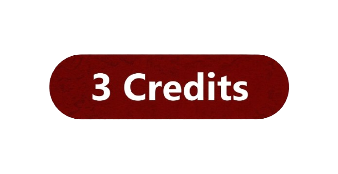 Three credits written in a cylindrical shape.