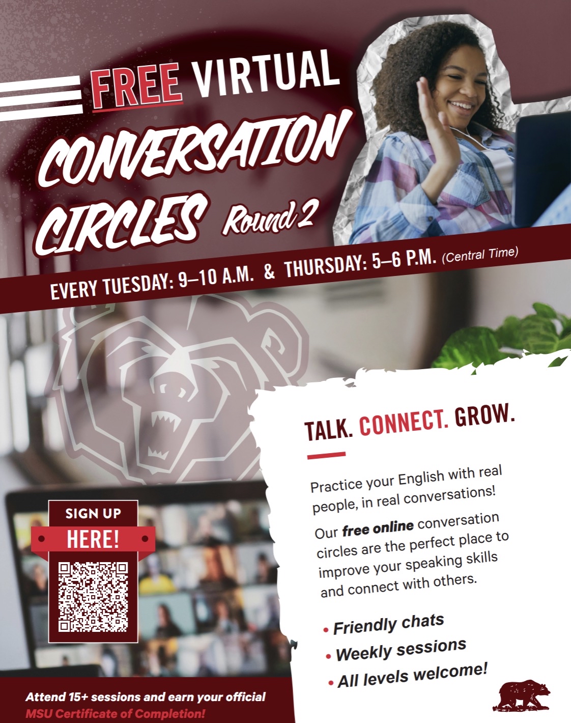 Virtual Conversation Circles