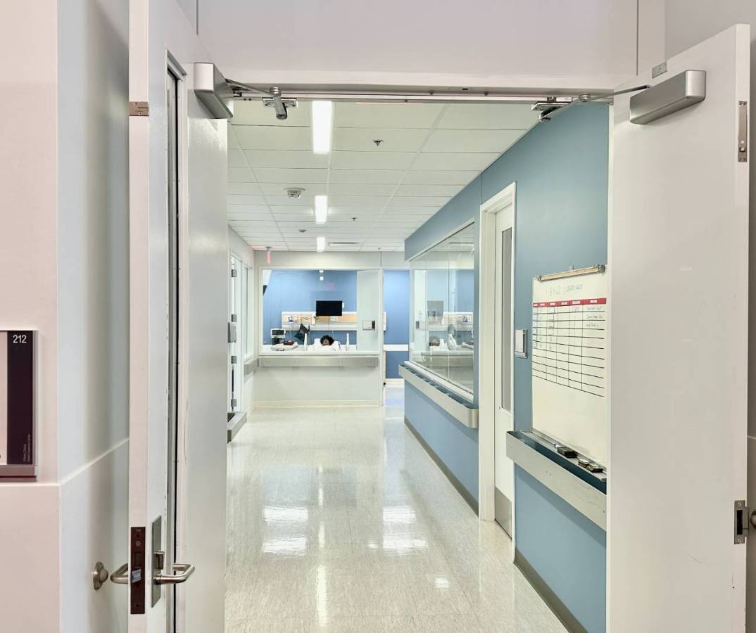 Entrance to Simulation Center