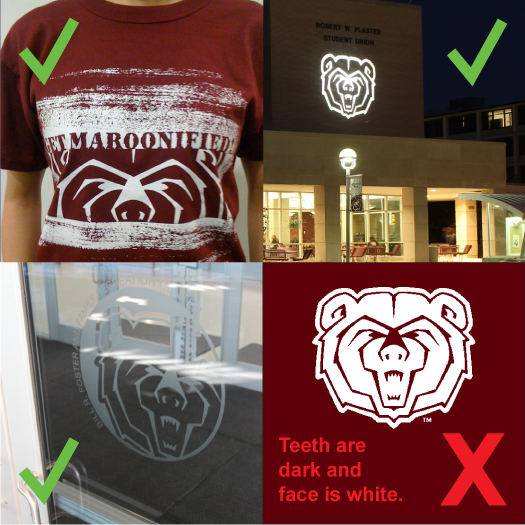 Reversed Bear Head examples