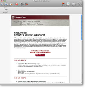 Design within a template image