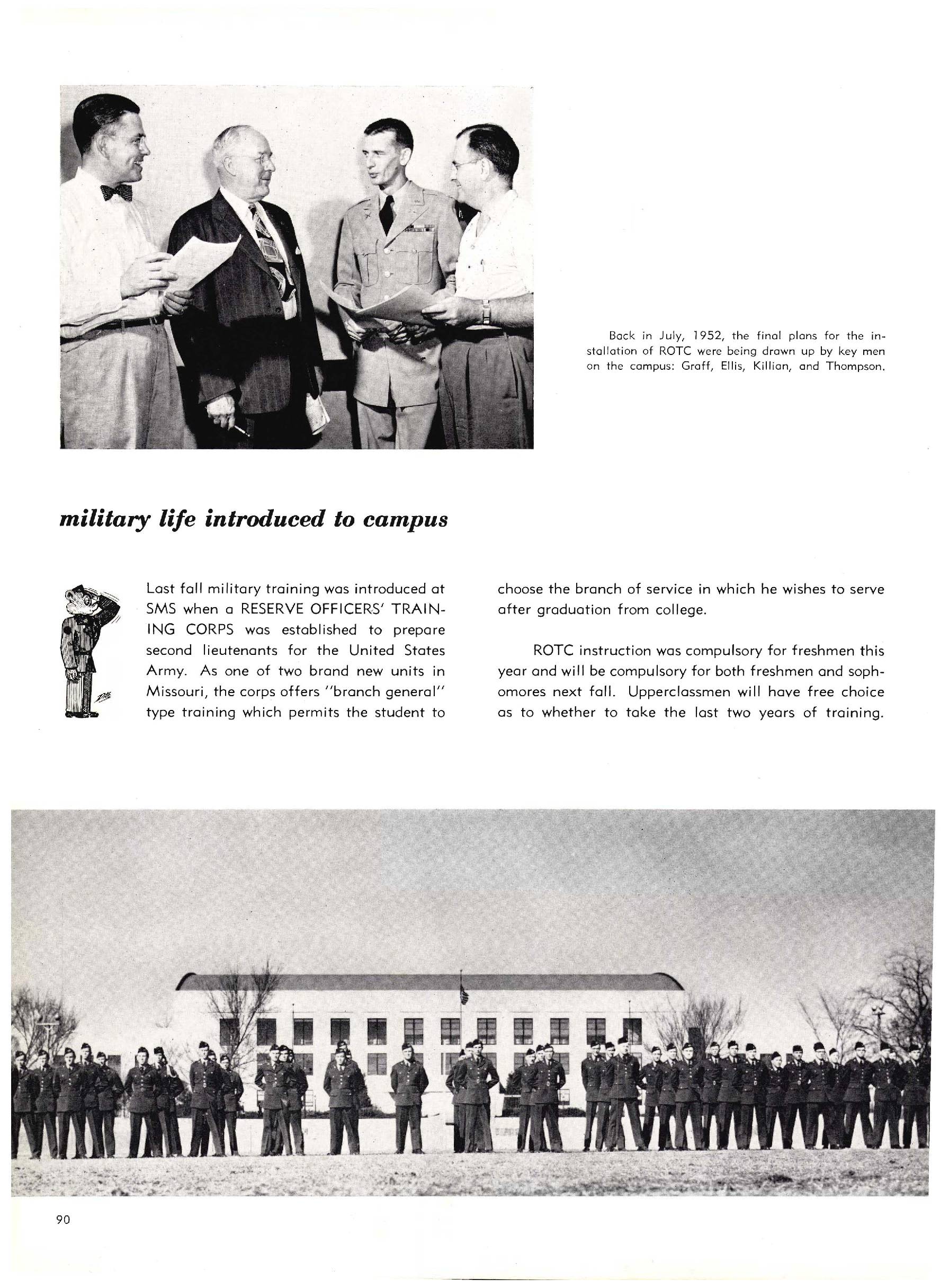 1953: Establishment of ROTC