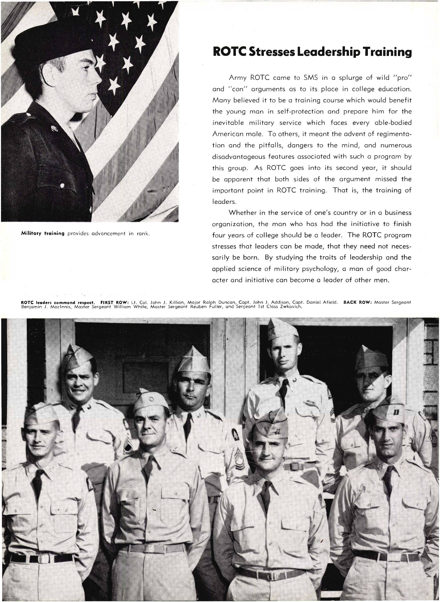 1954: Leadership Training