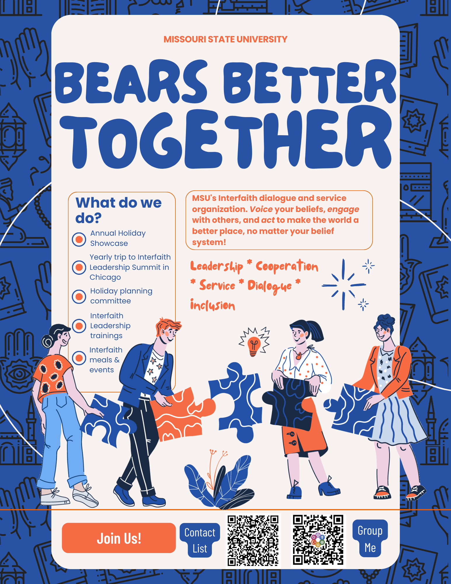 Bears Better Together Flyer