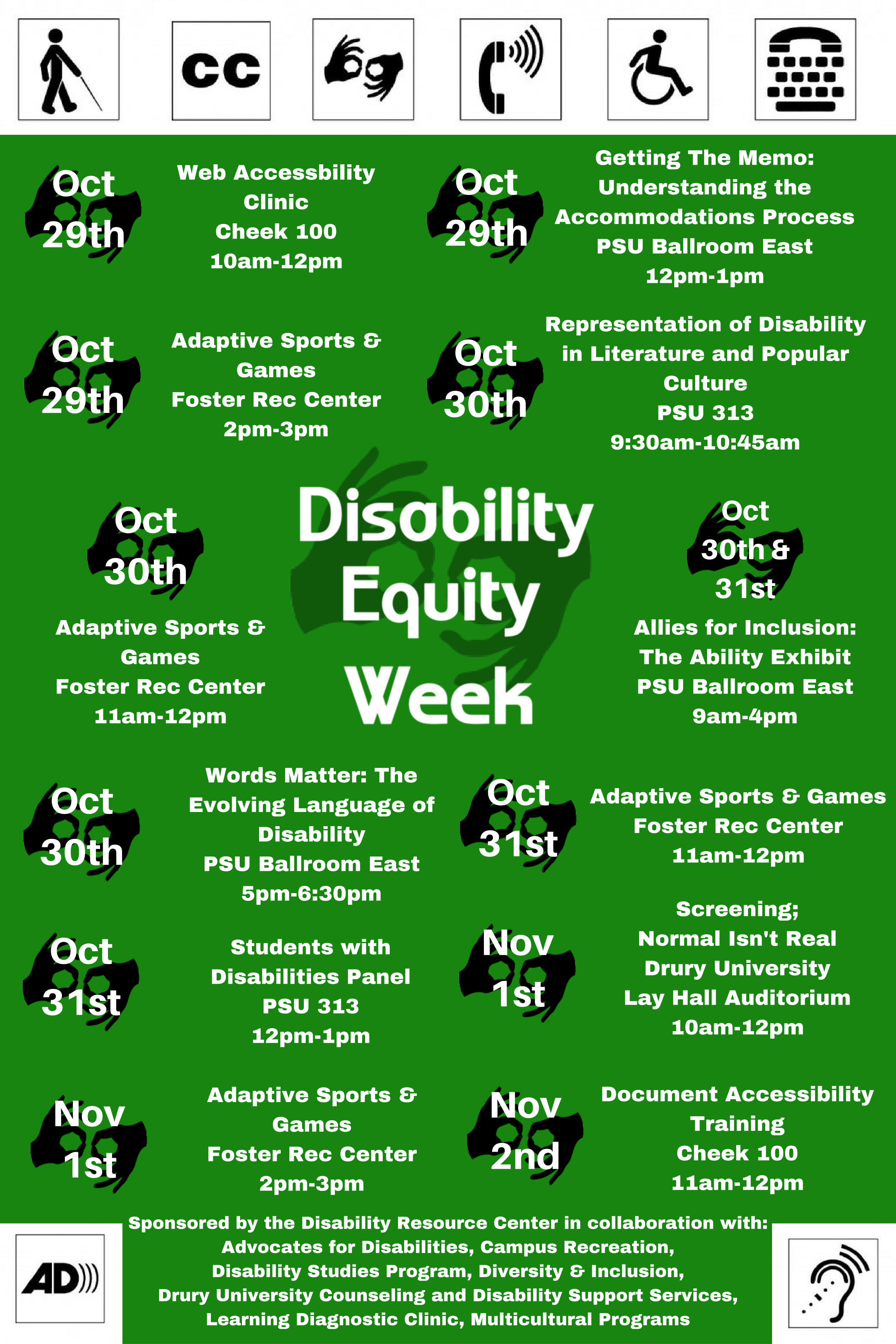 Disability Equity Week 2018
