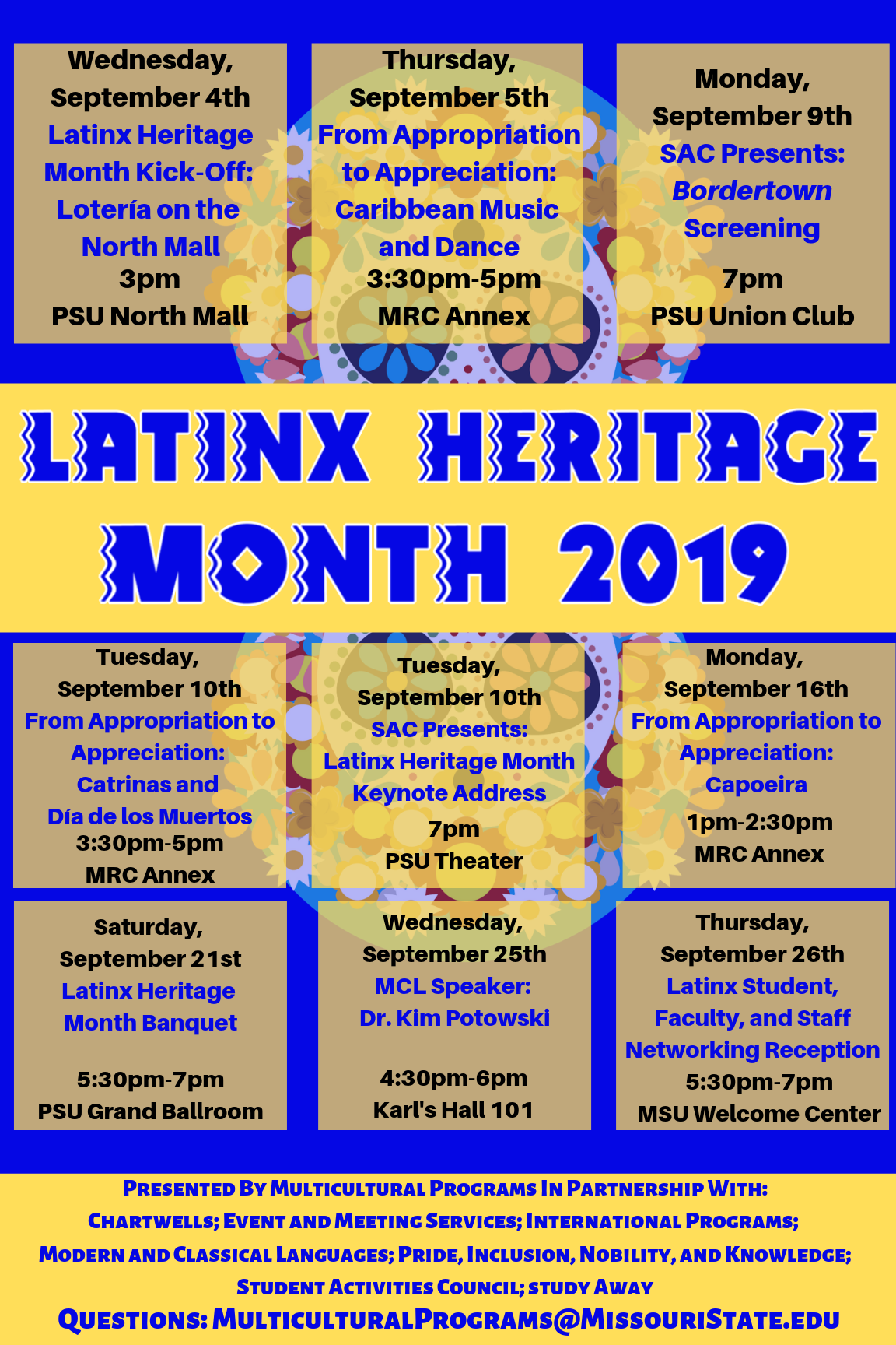 Latinx Heritage Month 2019