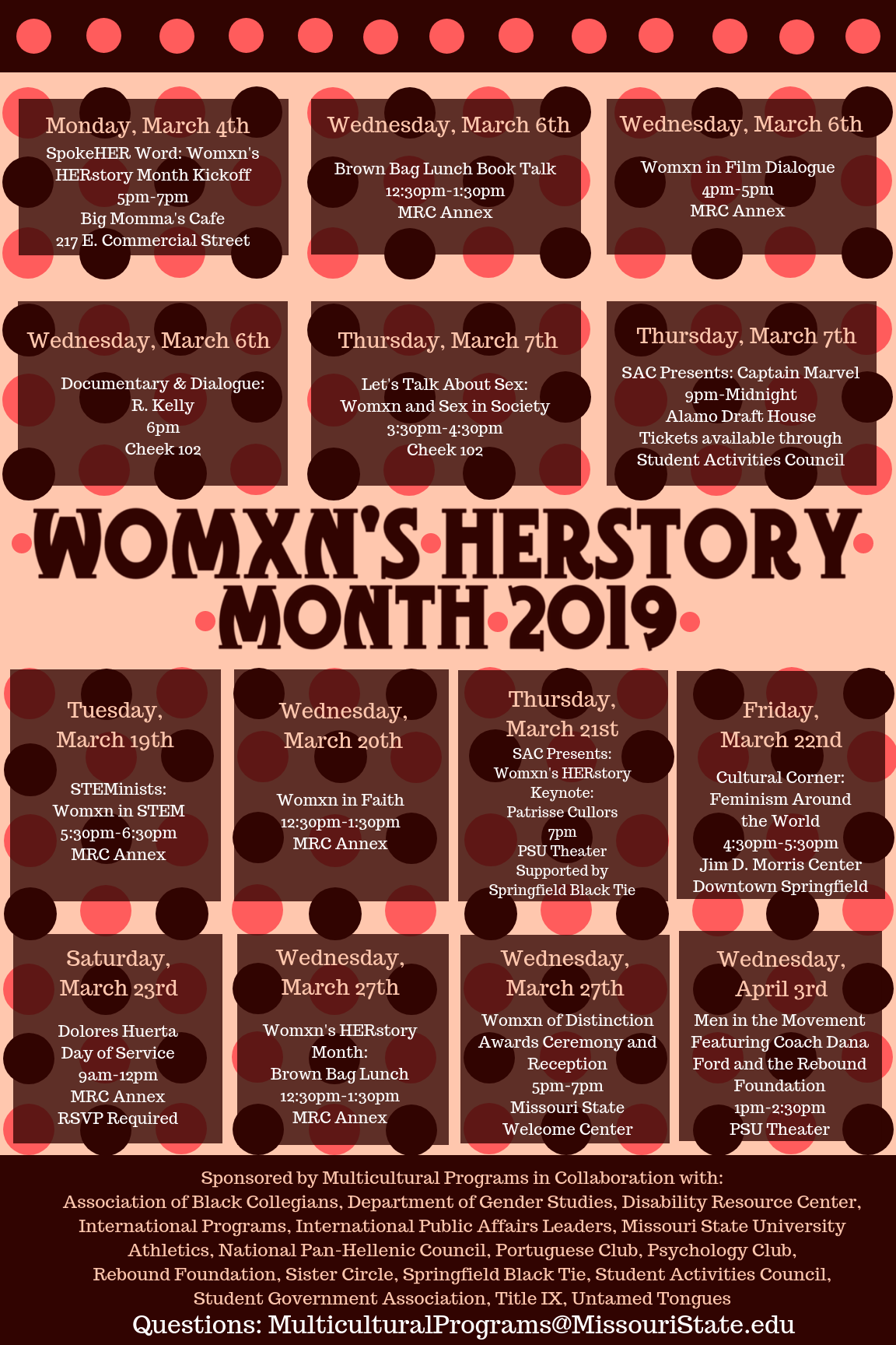 Womxns HERstory Month 2019