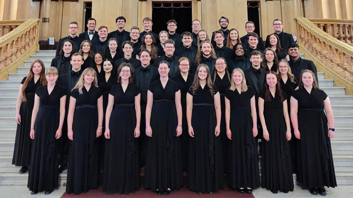 MSU Chorale at the Teatro Colón, Buenos Aires.