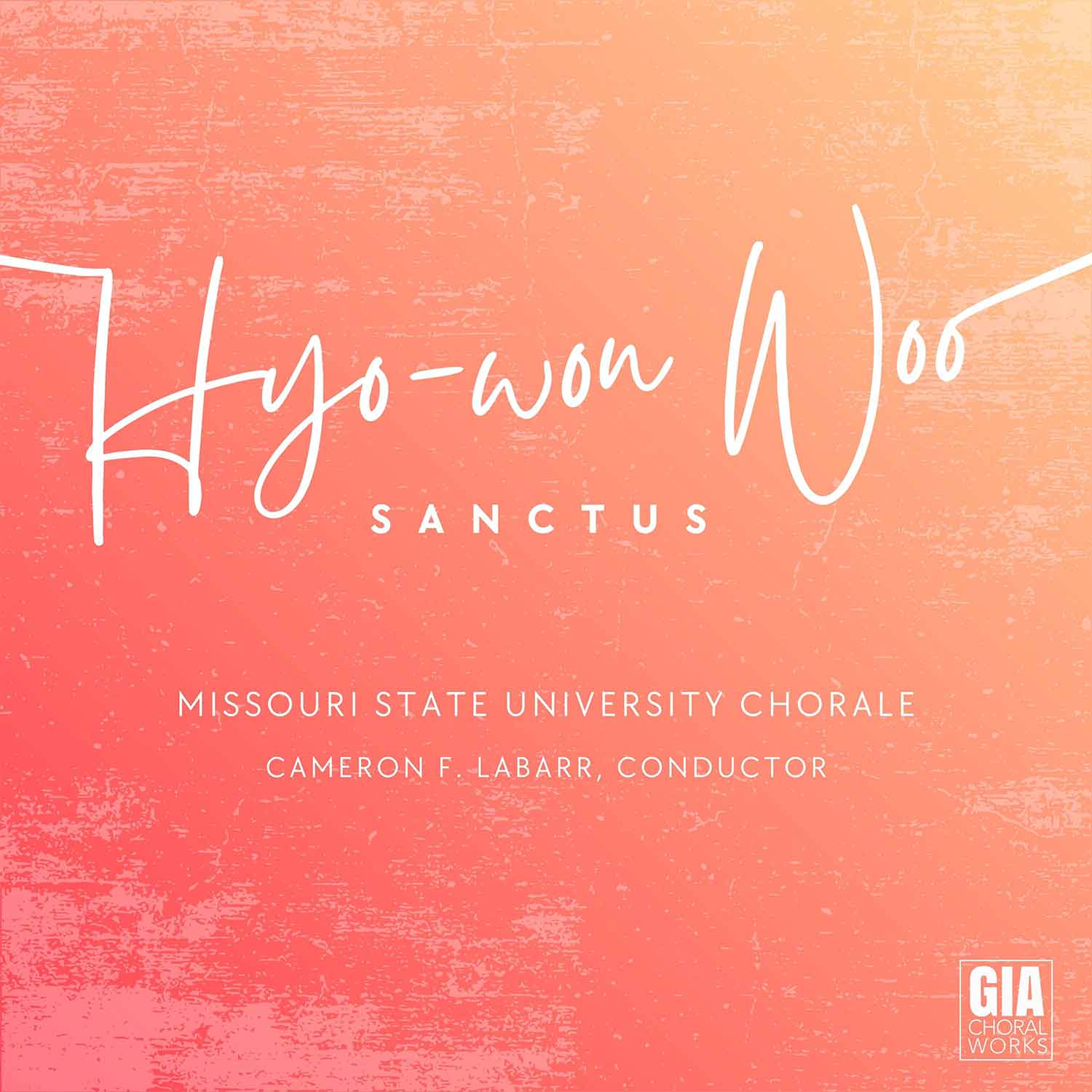 Single cover for Sanctus: Hyo-Won Woo