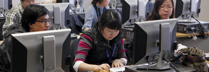 Students in Computer Lab