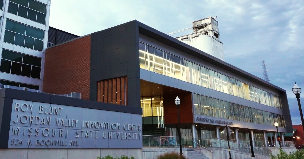 Missouri State's JVIC entrance.