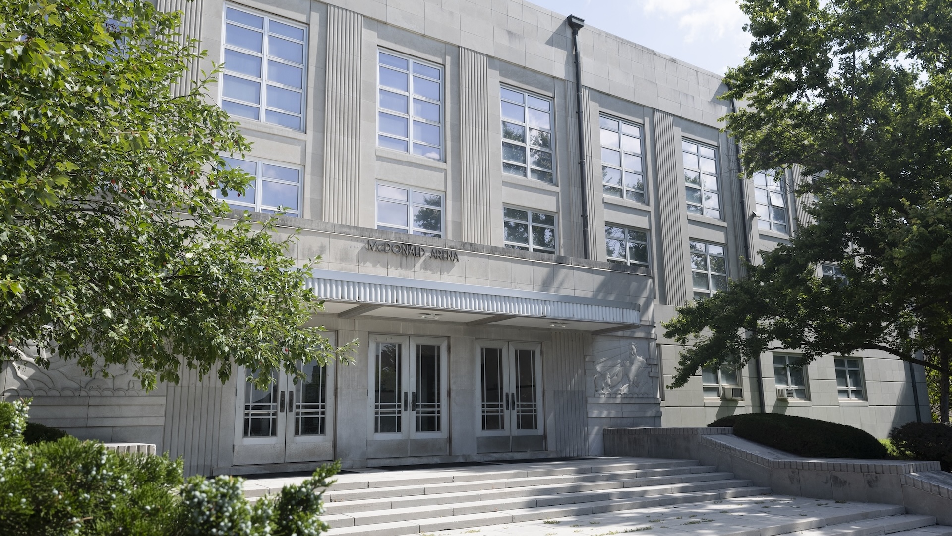 McDonald arena exterior.