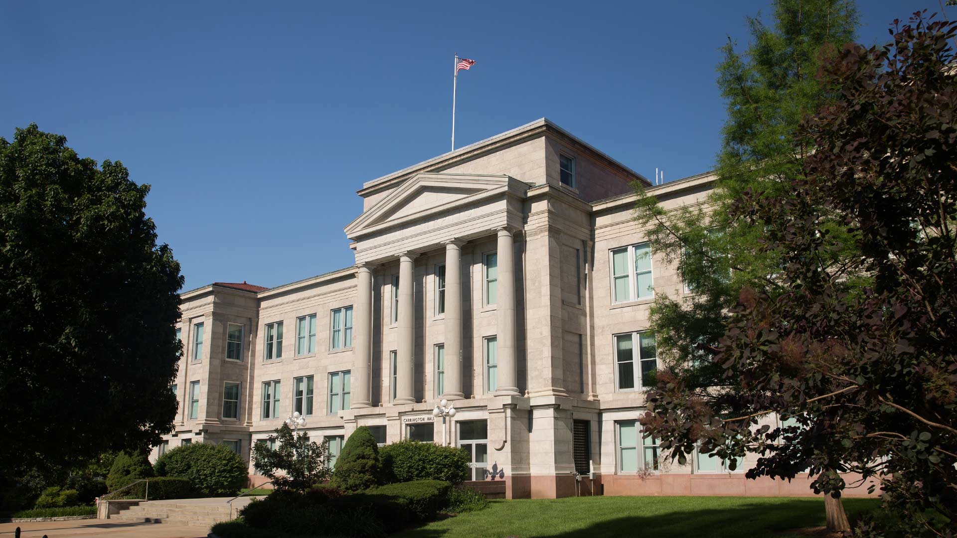 View of MSU Carrington Hall