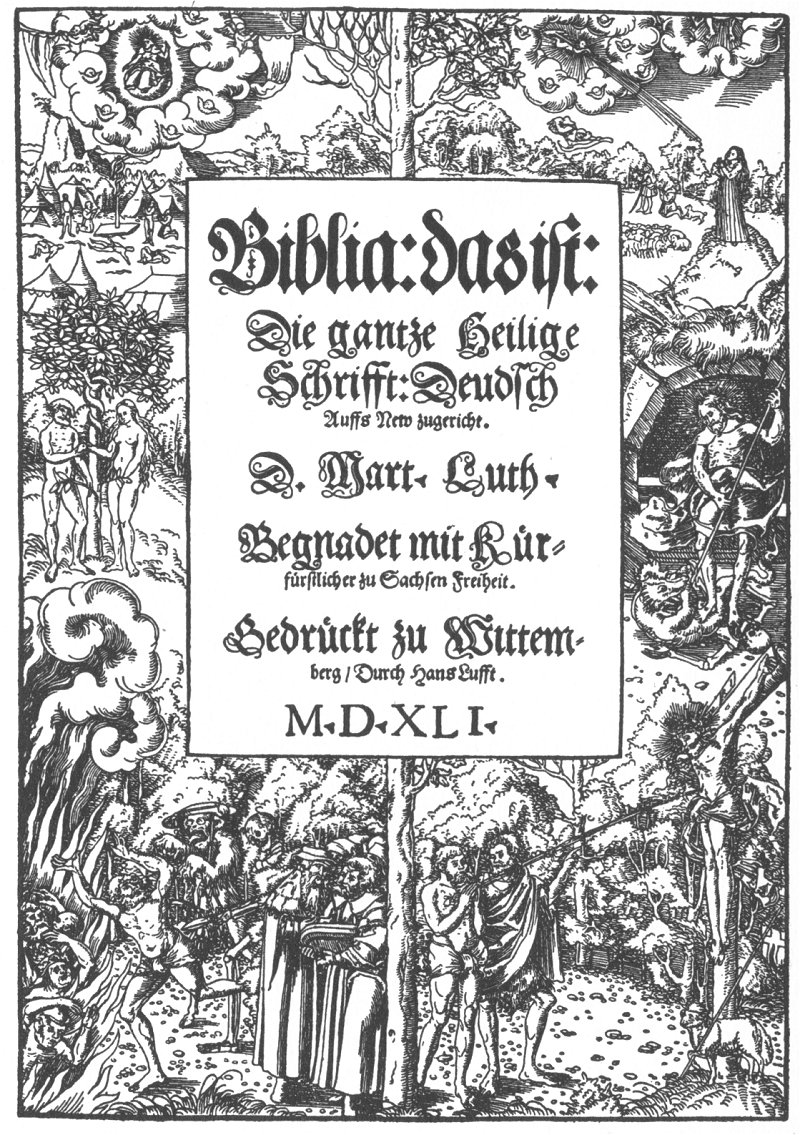 Lutheran 1541 Bible