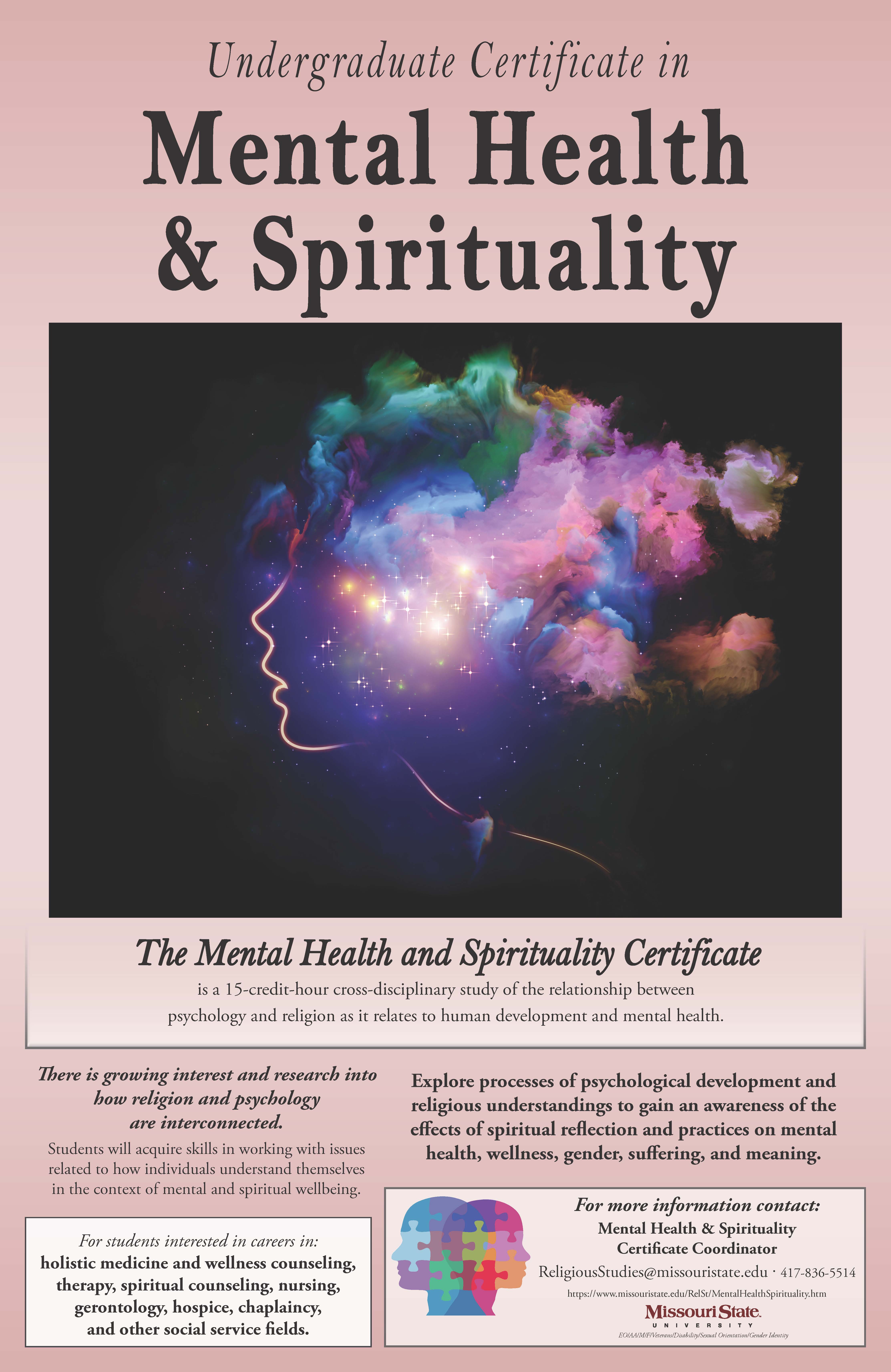 Mental Health and Spirituality Poster