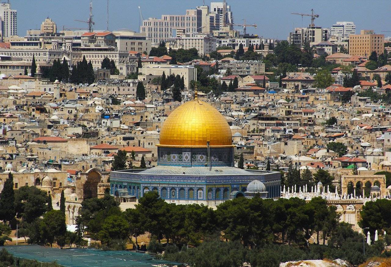 Photo overview of the city of Jerusalem