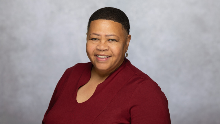 A portrait of Dr. Camille Hall