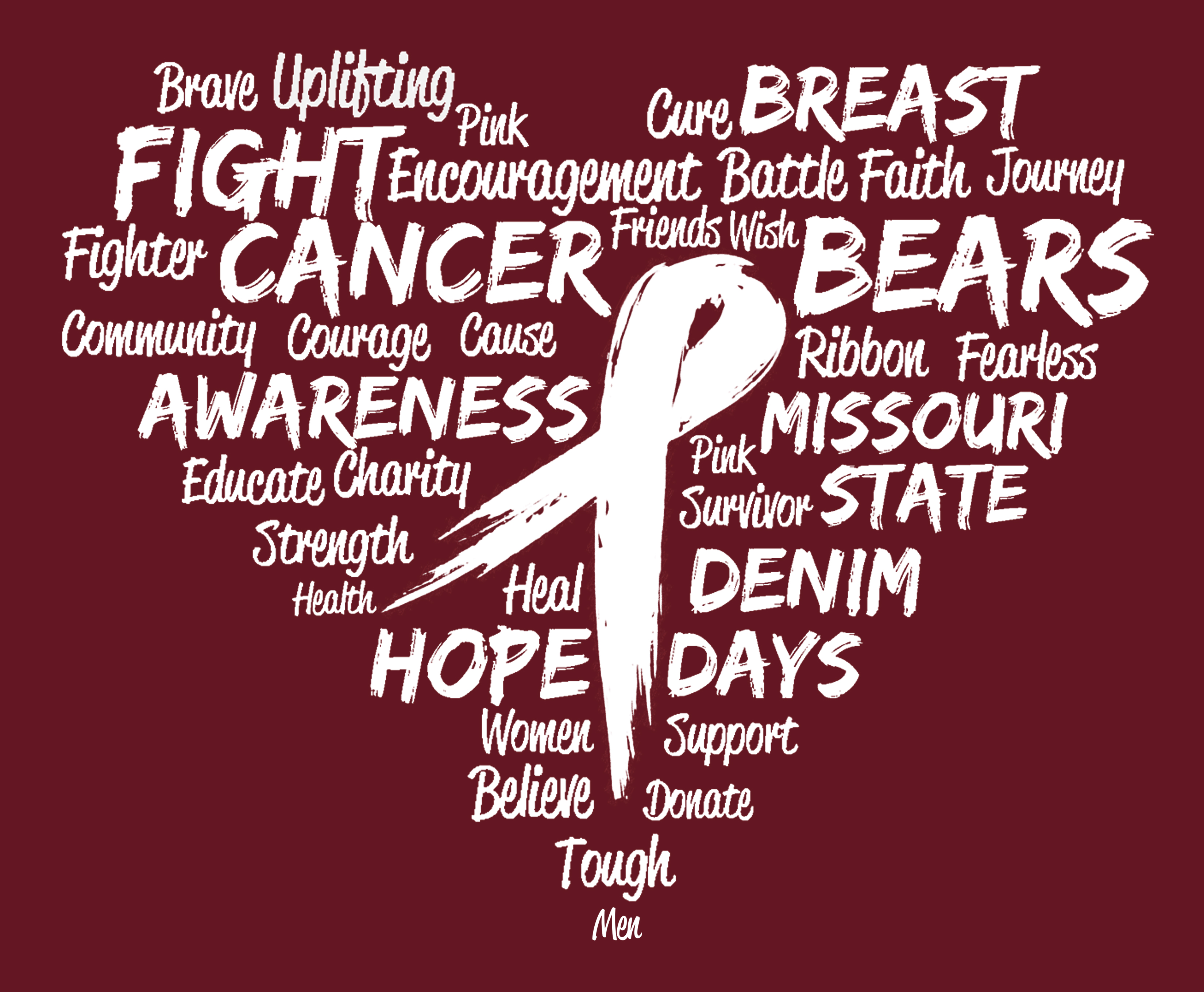 2013 Denim Day_Breast Cancer Awareness Word Cloud