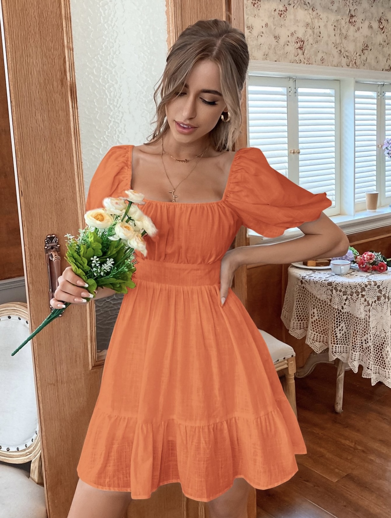 orangedress