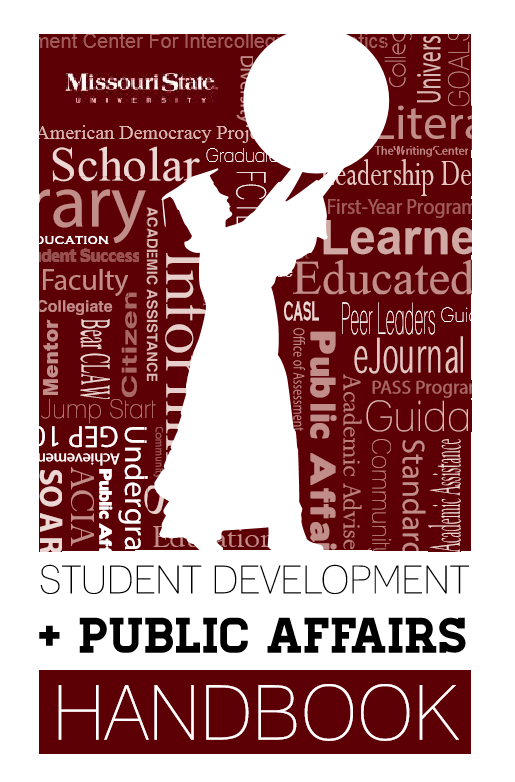 Student Development and Public Affairs Handbook cover image