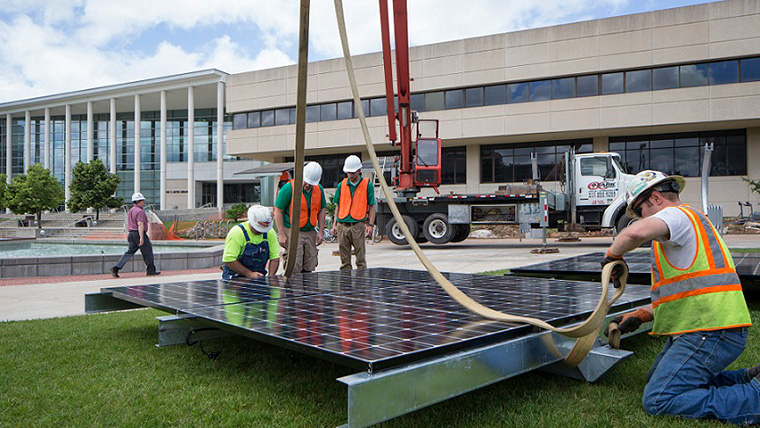 Solar Stop Installation