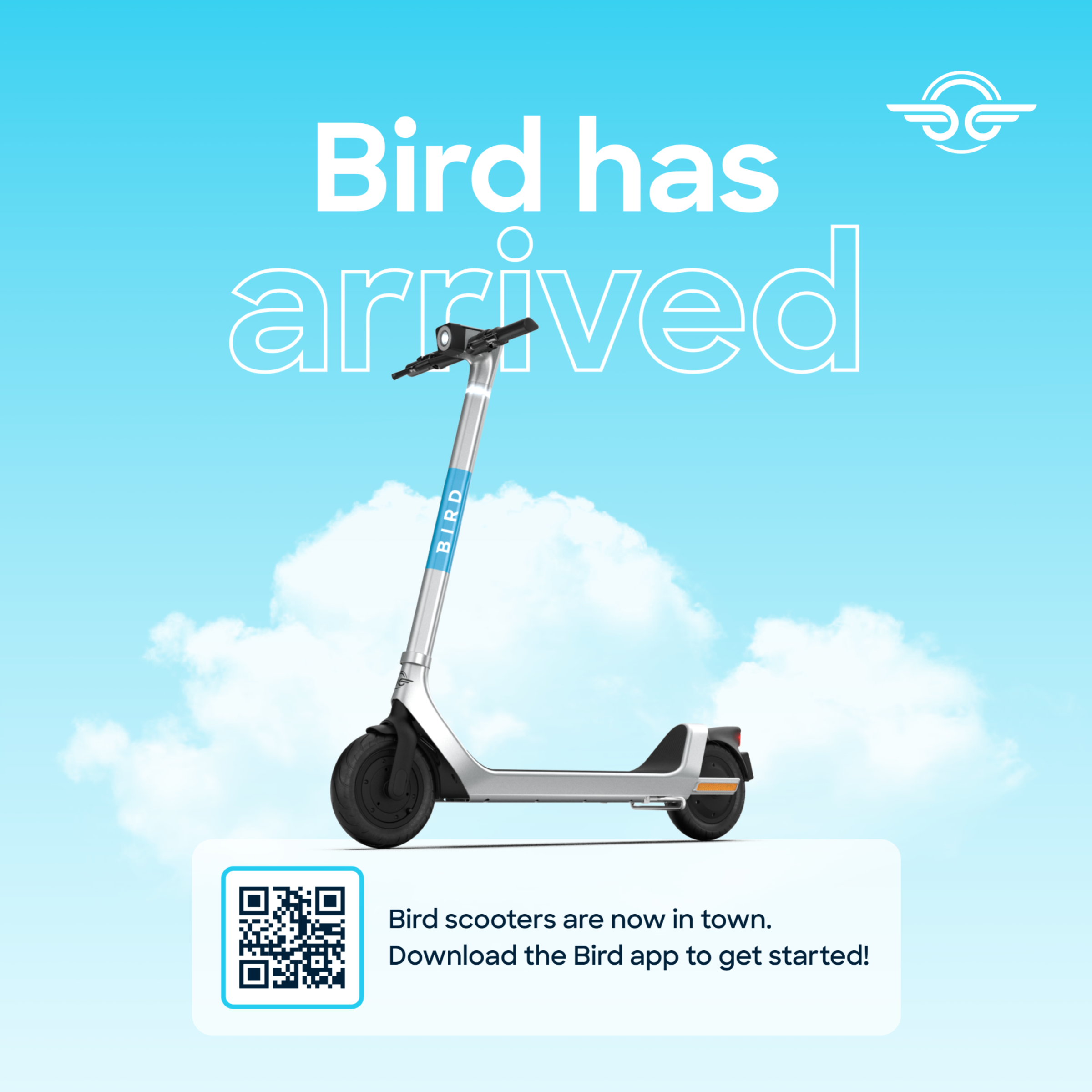 Bird Scooter QR Code