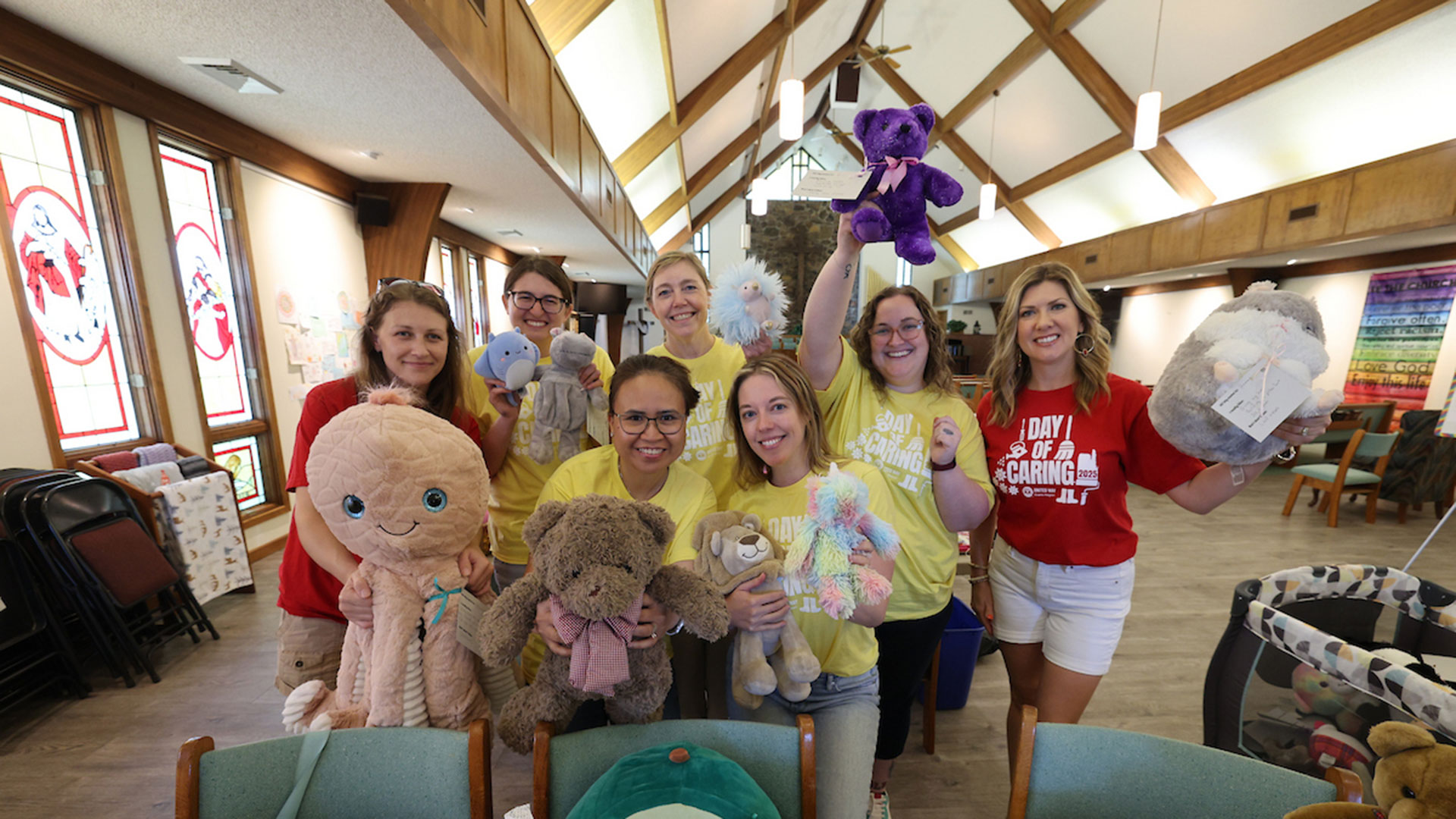 Missouri State faculty and staff participating in Day of Caring 2025. 