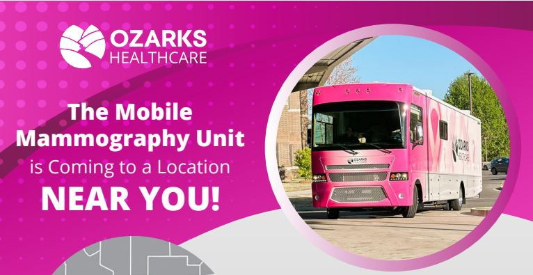 Ozarks Healthcare Mammogram Bus
