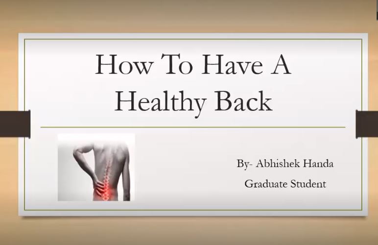 May 2 healthy back