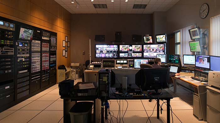 Ozark Public Television Broadcast room