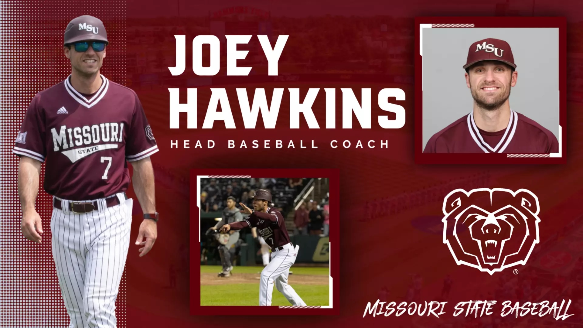 Missouri State Names Joey Hawkins Head Baseball Coach