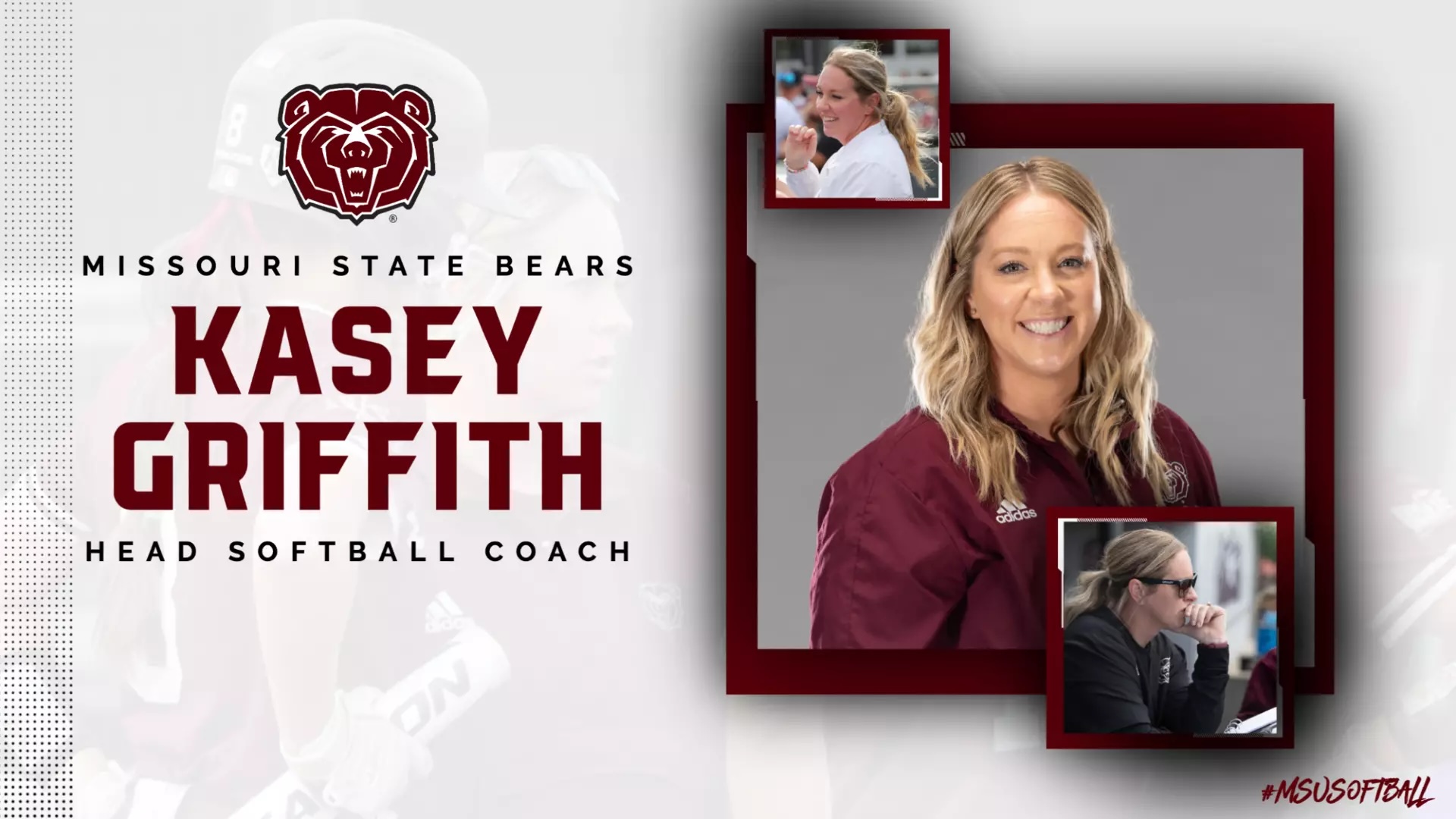 Kasey Griffith Chosen to Lead Softball Bears