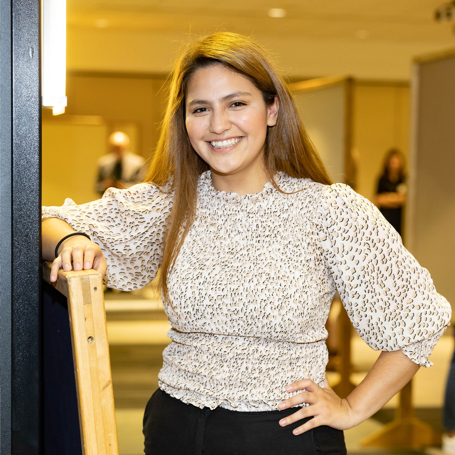 Ana Torrees a mechanical engineering major